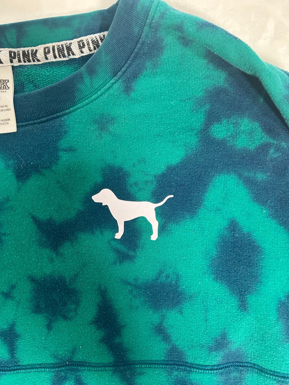 Pink Sweatshirt in Women's Medium